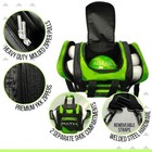 Bowling Pyramid Path Single Ball Tote Pro Deluxe Black lime Green Holds Shoes