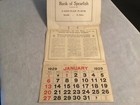 Very Nice vntg 1929 fancy advertising calender complete going On 100yrs Old Now 