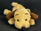 R  Dakin Drooper Stuffed Dog 1973 Plush 11    Tan Brown Puppy Beanie Toy Vintage