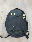 Under Armour Storm Hustle 4 0 Black Backpack Laptop Green Interior School Bag