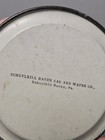 Vintage Rare Advertising Tip Tray Welsbach Mantle Schuylkill Haven Pa Gas Water