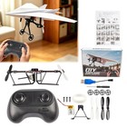 Remote Control Paper Plane Electric Diy Kit Stable Flight Outdoor Toy