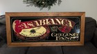 Casablanca  worlds Finest Ceiling Fan  Framed Store Sign - 55 5 X 24 5