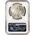 1925 Us Peace Silver Dollar  1 - Ngc Brilliant Uncirculated