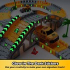 264 Pcs Construction Race Tracks For Kids Toys  Glow In The Dark Magic Toy Se   