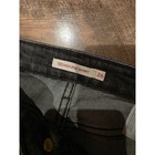 Levis 721 High Rise Skinny Jeans Womens 26 Black Distressed Ripped Denim Pants