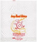 Vintage Bag Long Beach Bakery California Cartoon Donut On Roller Coaster N-mint