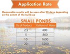 Pondworx Pond Bacteria - Concentrated   Formulated For Large Ponds  Water Featur