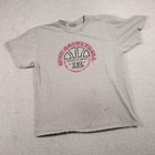Vintage Nike Basketball Shirt Mens Large Gray Nba Game Gear Xxl Graphic 90s Tee