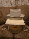 Vintage 1960 s Resistol Beaver One Hundred 7 1 8 Lo Silverbelly W original Box