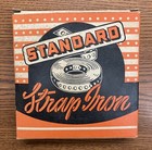 Rare Vintage Standard Strap Iron Box - Nice - Look