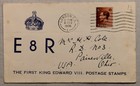 1936 Gb E8r Cover W  Edward Viii 1   D Sg459   1936 Stamp Mag Ad Combo
