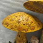 Vtg 70s Dart Mushroom Wall Hanging Plaque Plastic Decor 7162 Usa 18x14 Euc Mcm