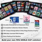 Fifa World Cup 2026 Stickers - Official 3 Inches  Fifa Host City Collection