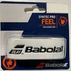 Babolat Syntec Pro Replacement Tennis Grip Black White Black   Yellow Color