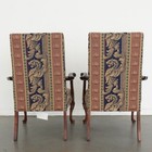 Vintage Parker Southern Upholstered Armchairs  set Of 2  - Original Price  3 100