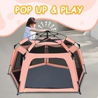 Baby Playpen Pop-up Tent - Outdoor   Indoor Play Tent For Beach With Canopy T   