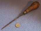 Large Sewing Awl Leather Workers Canvass Upholstery Saddlers Awl Leather Tool