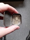 Antique 1893 Memory Charm   Child s Portrait In Tin   Queen Victoria Keepsake