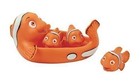 Rubber Clown Fish Family Bathtub Pals - Floating Bath   Pool Toy