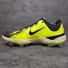 Nike Alpha Huarache Elite 4 Low Mcs  All Star Baseball Cleats Mens 13 Lime Black