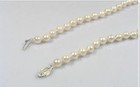 Baroque Akoya Saltwater Cultured Pearl Necklace 20  With Sterling Silver Clasp