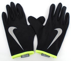 Nike Lightweight Gloves Men s Large Rival Running Touch Screen Black volt silver