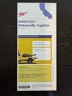 Aaa Road Map-the Map Of Santa Cruz-watsonville-capitola-ca - City Series 2020-