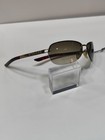 Burberry Brown Gold Tone Oval Sunglasses Gradient Lenses 62-15 New