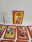 Old Maid Card Game Complete Set Of 35 Cards In Box Vintage Maker Of Uno 1983
