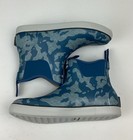 Huk Men s Rogue Wave Wp Ankle Deck Fishing Boot Titanium Blue Size 8  9  10  12