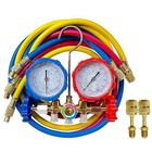 5ft Ac Diagnostic Manifold Freon Gauge Set For R410a R404a R22 R134a R12 R22 