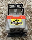 Vintage Jurassic Park Survival Chase Racing Game Slot Car Jeep Tyco 1993