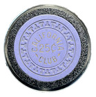 Casino Chip  California Club 25 Cent Chip Casino Legends Hall Of Fame