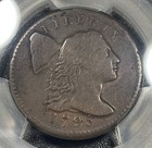 1795 Liberty Cap Large Cent 1c Plain Edge Pcgs Vf Details Nice Example