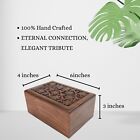Cremation Urns For Human Ashes - Wooden Box And Casket For Men  Women And Child