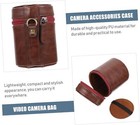 Usa Leather Camera Lens Bag Retro Lens Case For Canon Nikon Sony Pentax Fujifilm