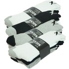 Tiger 3 6 12 Pairs Mens Sports Athletic Work Crew Cotton Socks Size 9-11 10-13