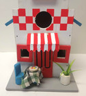 Farmers Market Style Feeder Country Diner Wooden Bird House 6x4 5x4 Atlco Intl