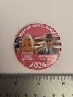 Barbie President Oppenheimer Vp 2024 Pin Back Button P132