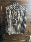 Harley Davidson Frayed Sleeveless Shirts For Men