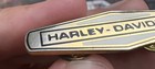 Vintage Harley Davidson Motorcycles Gold-tone Enamel Hat Cap Vest Lapel Pin