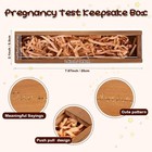 Pregnancy Test Keepsake Box Surprise Pregnancy Announcement Box Wooden Baby F   