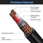 2-pack Dmx Stage Lighting Cable 25ft  3 Pin Xlr Male To Female Cable  Compati   