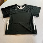 New Balance Youth Lacrosse Lax Jersey   Shorts Black Polyester Size Xl