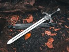 Hand Forged Superman Sword Replica Movie Sword Cosplay Prop Sword With Sheath