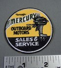 Mercury Outboard Motors - Sales   Service - Iron On Jacket - Cap Patch 2 5 