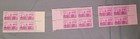 1955 Us Postage Plate Block Lot  12 Total  Scott  1067-1069  1071  1072 Mnh