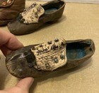 2 Pairs Antique Leather Baby Toddler Button Up Baby Shoes