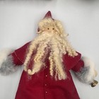 Vtg 1989 Original Design Primitive Santa Claus Doll 13    Signed Folk Art Ooak